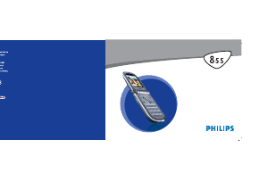 Manuale Philips CT8558 Telefono cellulare