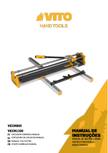 Manual de uso Vito VICCM1200 Cortar azulejos