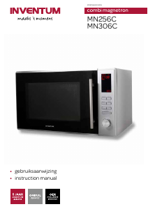 Manual Inventum MN256C Microwave