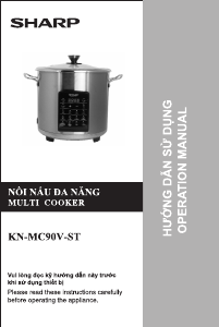 Handleiding Sharp KN-MC90V-ST Multicooker