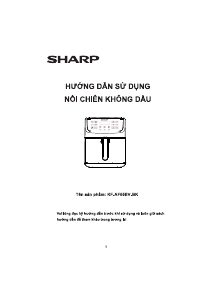 Hướng dẫn sử dụng Sharp KF-AF55EV-BK Nồi chiên không dầu