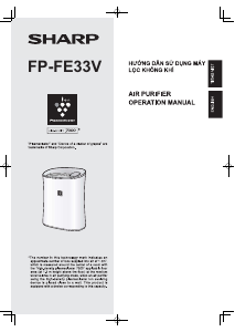 Handleiding Sharp FP-FE33V-B Luchtreiniger