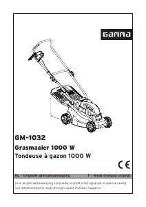 Handleiding Gamma GM-1032 Grasmaaier