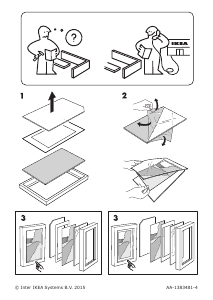 Käyttöohje IKEA BREDARYD (10x15) Kuvakehys
