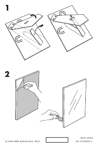 Használati útmutató IKEA FISKBO (10x15) Képkeret