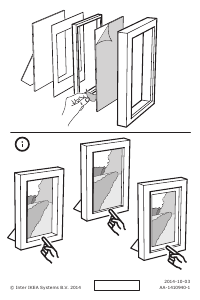 Manuale IKEA HOVSTA (10x15) Cornice per foto