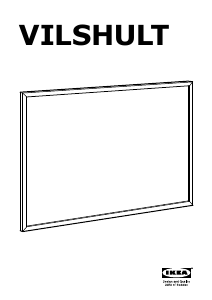 Manuale IKEA VILSHULT (140x100) Cornice per foto