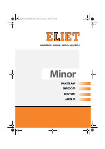 Handleiding Eliet Minor Hakselaar