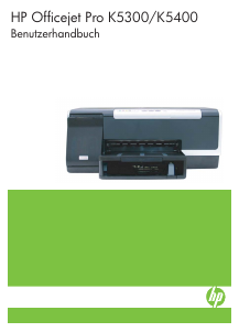 Bedienungsanleitung HP Officejet Pro K5300 Drucker