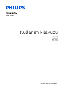 Kullanım kılavuzu Philips 55PUS8500 LED televizyon