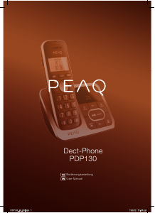 Manual PEAQ PDP130 Wireless Phone