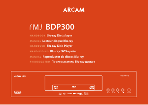 Mode d’emploi Arcam BDP300 Lecteur de blu-ray