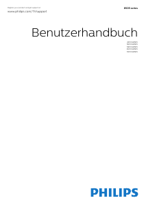Bedienungsanleitung Philips 58PUS8505 LED fernseher