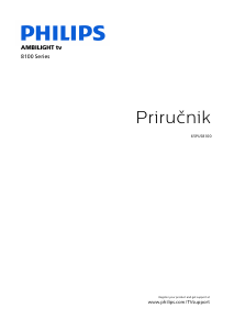 Priručnik Philips 65PUS8100 Ambilight LED televizor