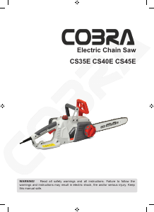 Handleiding Cobra CS35E Kettingzaag