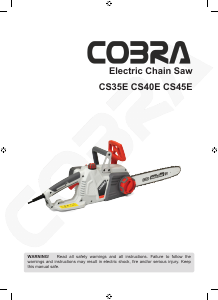 Manual Cobra CS40E Chainsaw