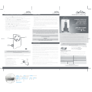 Manual de uso Calorex COXDP-06 Calentador de agua