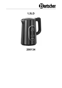 Manual Bartscher 200134 Kettle