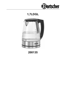 Manual Bartscher 200135 Kettle