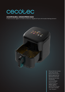 Εγχειρίδιο Cecotec Cecofry&Grill SmokinPrime 8500 Φριτέζα