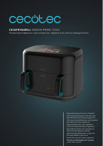 Εγχειρίδιο Cecotec Cecofry&Grill SmokinPrime 11000 Φριτέζα