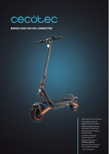 Mode d’emploi Cecotec Bongo GS65 2x2 XXL Connected Trottinette électrique
