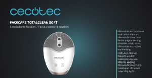 Manuál Cecotec FaceCare TotalClean Soft Čistící kartáček na obličej