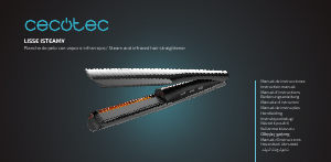 Manual Cecotec Lisse iSteamy Alisador de cabelo