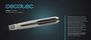 Εγχειρίδιο Cecotec Lisse Plasma Ισιωτικό μαλλιών