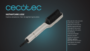 Manual Cecotec InstantCare Lisse Hair Straightener