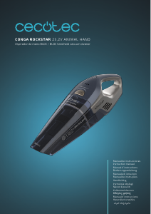 Manuál Cecotec Conga Rockstar 25.2V Animal Hand Ruční vysavač