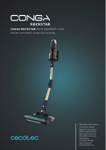 Manuale Cecotec Conga Rockstar RX70 AquaPet Flex Aspirapolvere