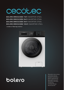 Manuale Cecotec Bolero DressCode 9411 Inverter Steel Lavatrice