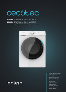 Instrukcja Cecotec Bolero DressCode 8110 Inverter Pralka
