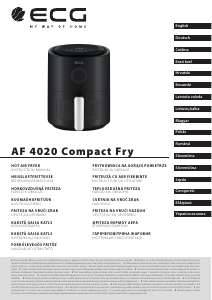 Instrukcja ECG AF 4020 Compact Fry Frytkownica