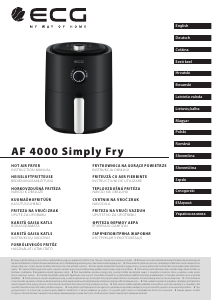 Vadovas ECG AF 4000 Simply Fry Gili gruzdintuvė
