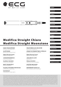 Εγχειρίδιο ECG Modifica Straight Moonstone Στυλιστικό μαλλιών