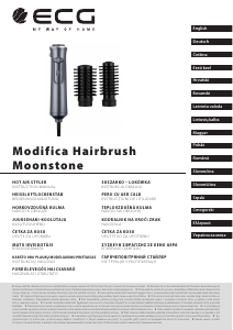 Návod ECG Modifica Hairbrush Moonstone Kulma na vlasy