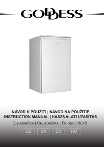 Návod Goddess RSC085GW8SE Chladnička