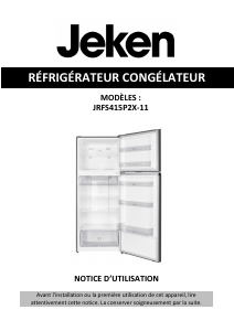 Manual Jeken JRFS415P2X-11 Fridge-Freezer