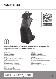 Manuál Parkside IAN 325329 Zahradní drtička