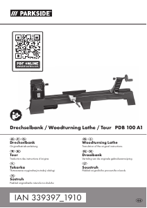 Bruksanvisning Parkside IAN 339397 Svarv