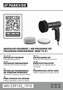 Instrukcja Parkside IAN 339152 Polerka