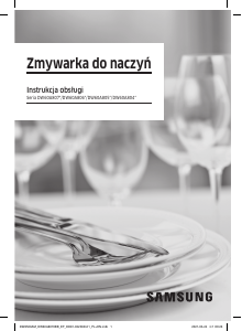 Instrukcja Samsung DW60A8050FB Zmywarka