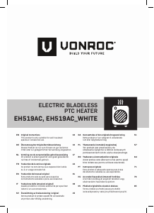 Mode d’emploi Vonroc EH519AC Chauffage