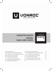 Használati útmutató Vonroc CH515AC Hősugárzó