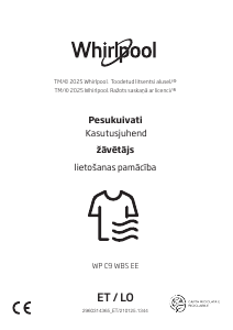 Rokasgrāmata Whirlpool WP C9 WBS EE Veļas žāvētājs