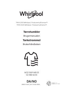 Brugsanvisning Whirlpool SD 9BD W EE Tørretumbler