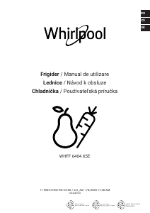 Manual Whirlpool WHFF 6404 X5E Congelator