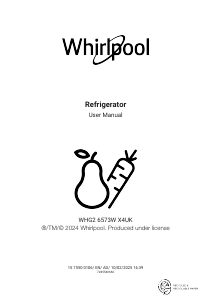 Manual Whirlpool WHG2 6573W X4UK Fridge-Freezer